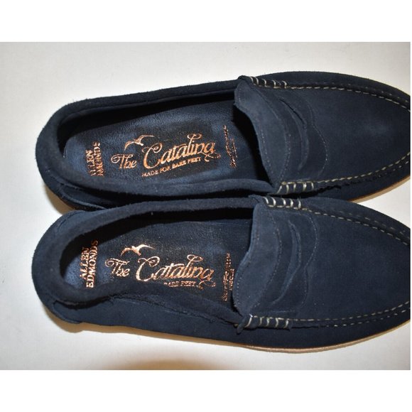 Allen Edmonds Catalina Soft Penny Loafer Blue Size 9.5 D 2241 DD319 main image 4